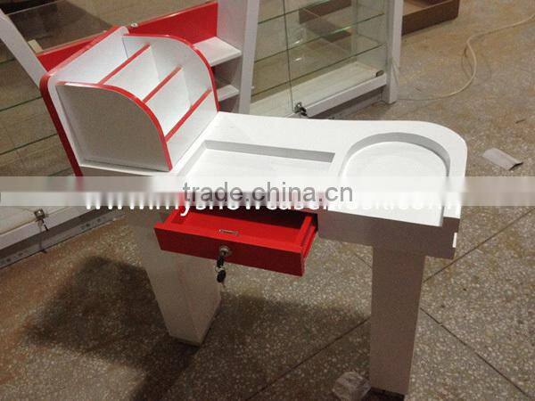 Wholesale wooden nail salon furniture supplier manicure tables sale