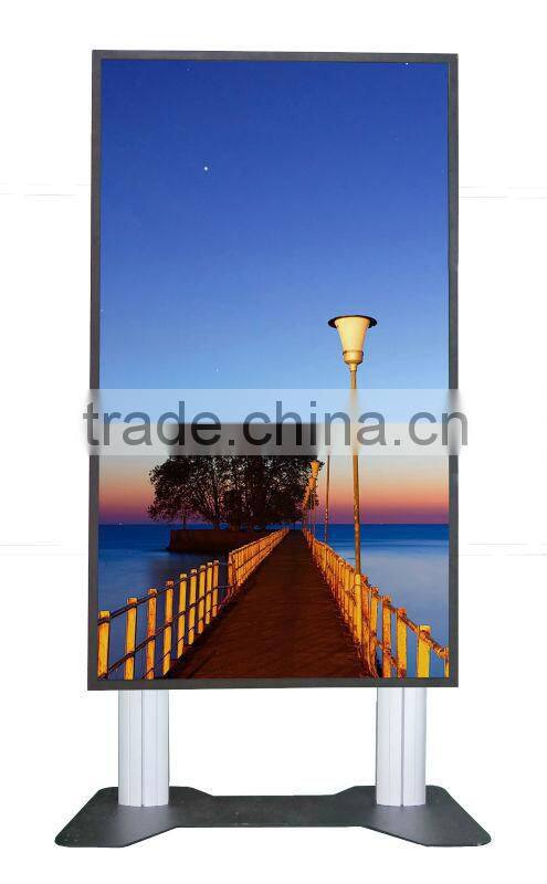 The newest ultra HD all in one touch LCD player