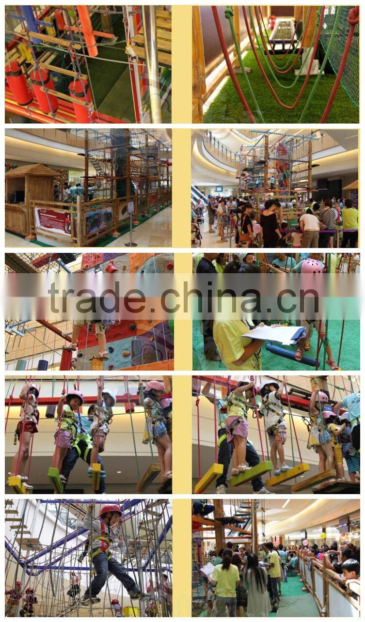 Indoor adventure playground equipment with time tunnel for amuse park(XJ-RCA9)