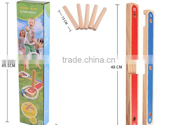 Ring Toss Game - Children's or Family Outdoor Quoits Game