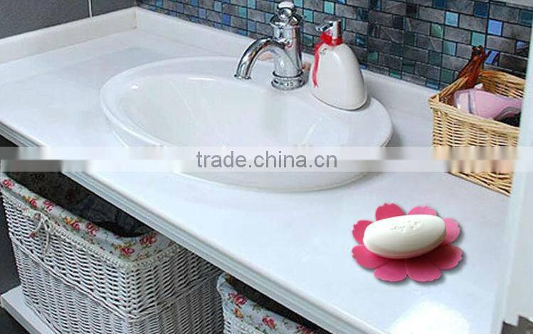 Soap Box,Silicone Soap Box,Lovely Tiny Bathroom Silicone Soap Box