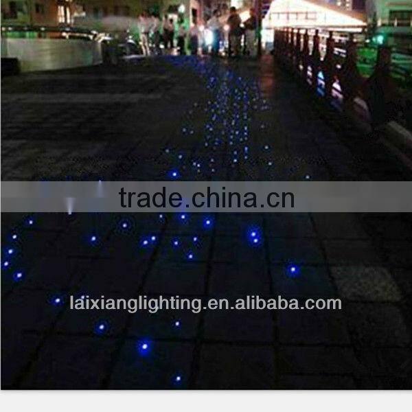 fiber optic light in swimming pool showing shooting star effect , twinkle , fireworks , LED thunder effect