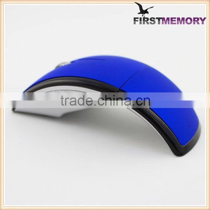 LOGO printed Foldable Arc computer mouse wireless