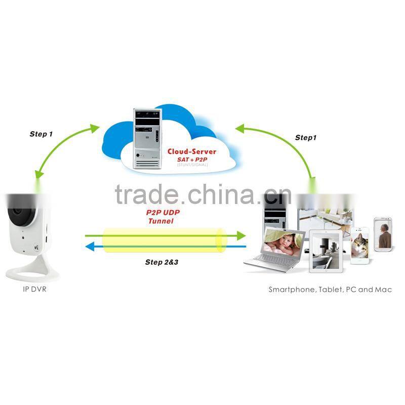 Indoor Remote control Safe System Wireless Spy Camera IP Cam camera