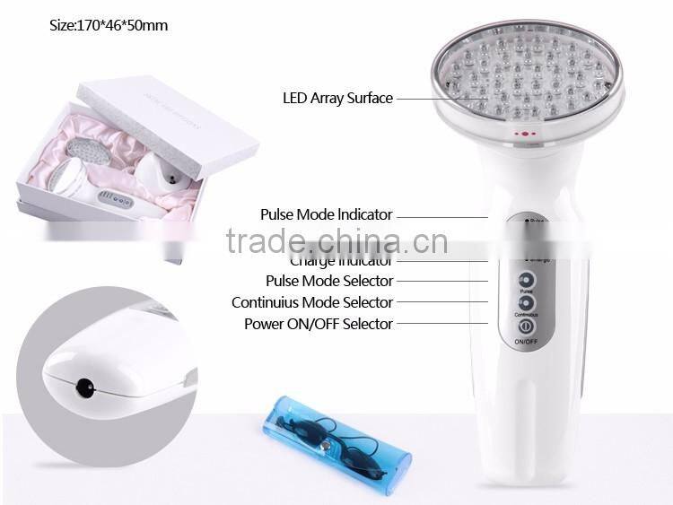 Color Photon Ultrasonic Firming Massage Pull Skin Facial Spa Instrument