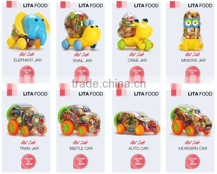 Mini crush brand factory online shopping Assorted Fruit Shaped jelly candy
