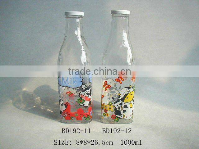 1000 ml glass bottle