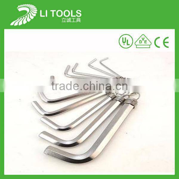1.5mm 2mm 2.5mm 3mm 4mm 5mm 5.5mm 6mm 8mm 10mm key ring wrench hex wrench