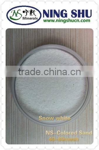 Wholesale decorative landscaping silica colored sand