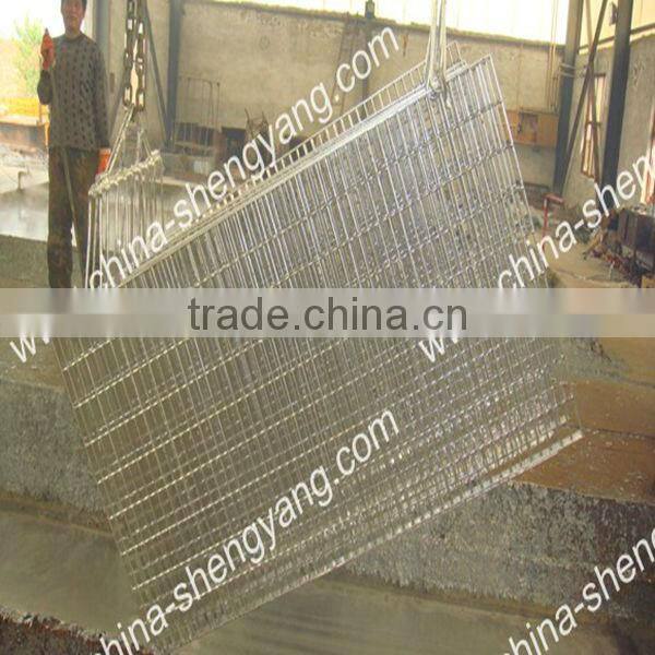 swimming pool gutter grating/stainless steel grating with gutter(factory)