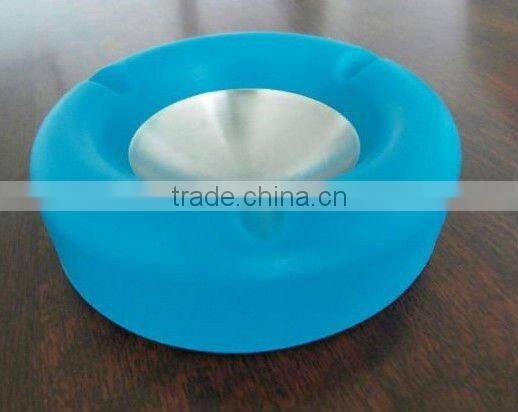 Disposable pocket windproof silicone ashtray for gift