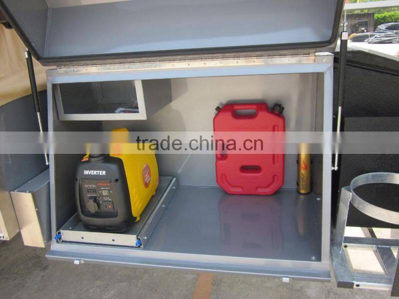 2017 hot sale off road travel trailer tent trailer camper trailer