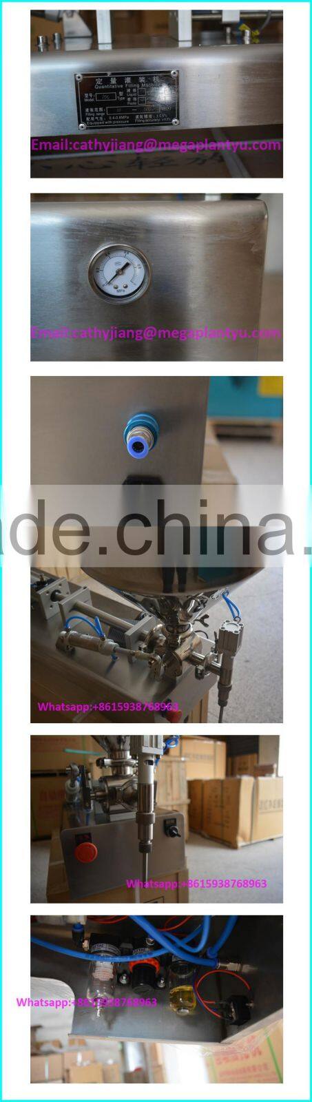 Foot Pedal ManualType 10-1000ml Single Head Liquid Filling Packing Machine