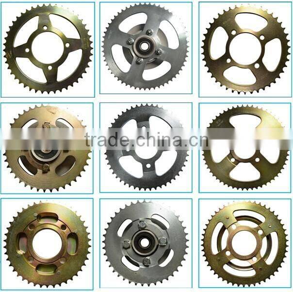 motorcycle chain sproket assemble