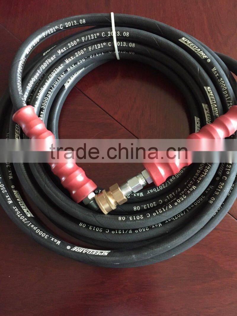 High Pressure Water Hose with Quick Connect Fittings