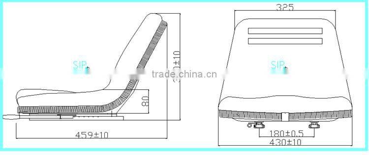 High Back PVC Ford truck /Tractor Driver Seat