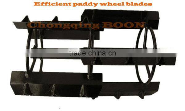 Gear transmission gasoline engine tiller with tine tiller parts blades