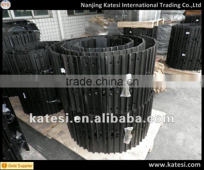2017 High quality excavator single grouser rubber track shoes, bulldozer rubber track shoes