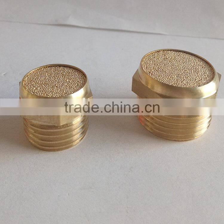 1/2" inch Male Thread Pneumatic Air Brass Mufflers / Silencers