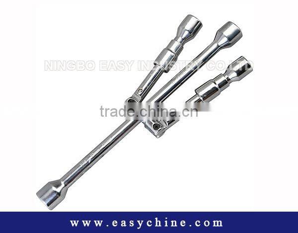 Foldable Cross Rim Wrench And Folding Lug Wrench
