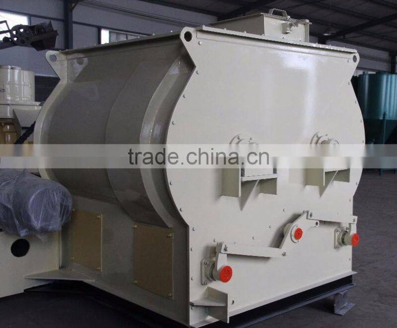 New design concrete mixer machine for animal feed