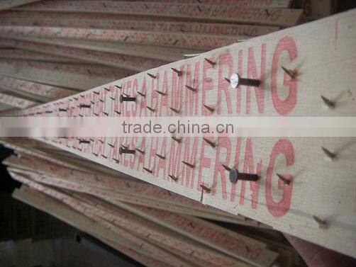 poplar wood gripper rod/carpet smooth edge