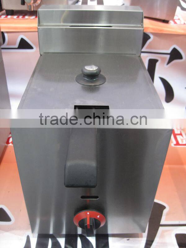 GRT - G10L Stainless steel single tank deep fryer