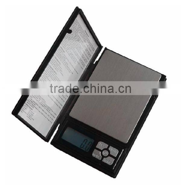 Black high accuracy 0.01 g electronic jewelry scale