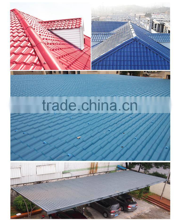 ASA coated synthetic resin roof panel