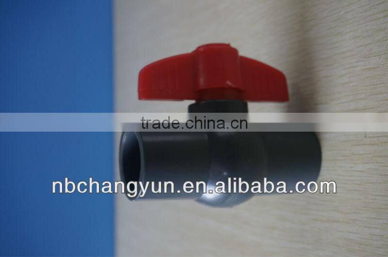 UPVC pneumatic actuator ball valve