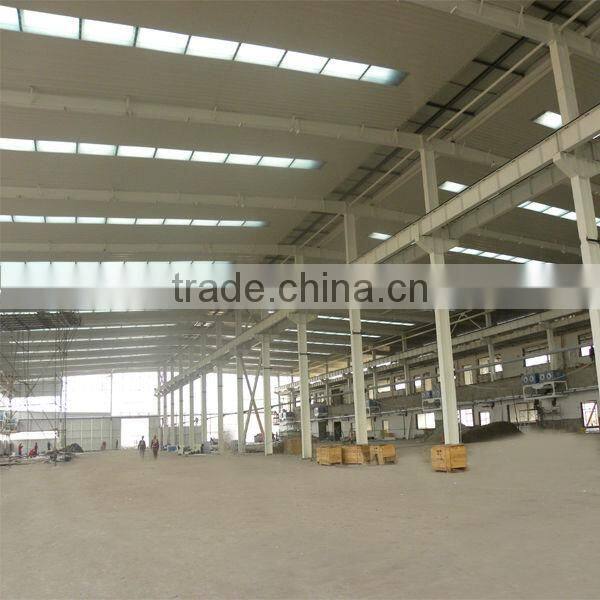 Light steel building roof design