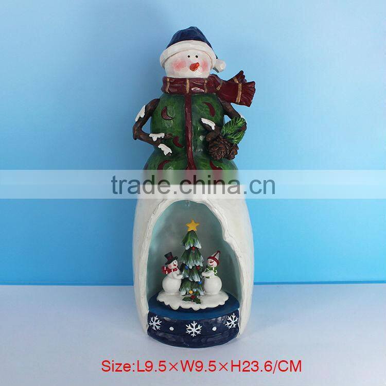 Custom christmas resin figurine wholesale
