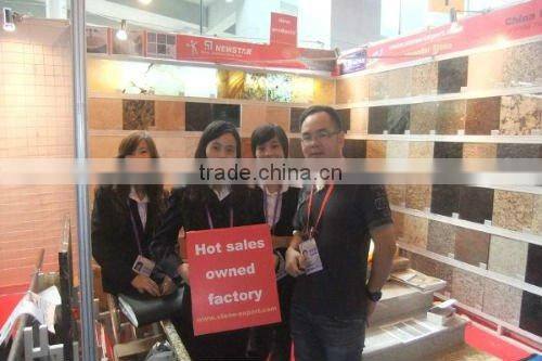 golden yellow travertine tiles