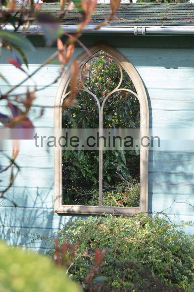 Sandy garden window mirror