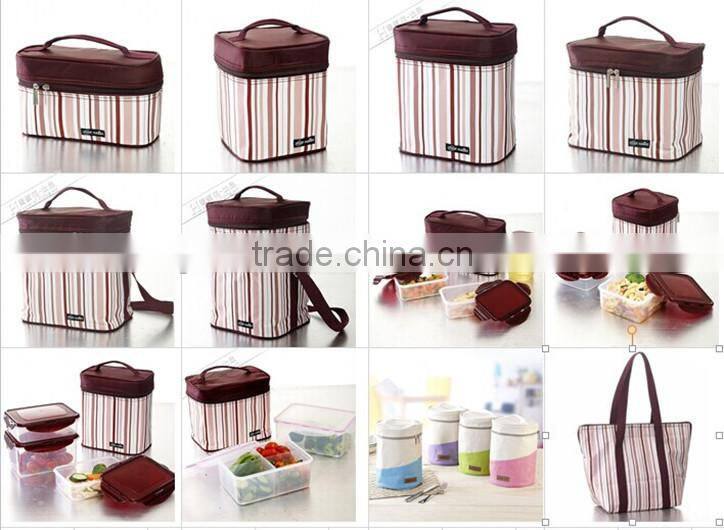 Waterproof 4.6L Travel Picnic Lunch Box Container Snack Tote Isothermic Cooler Handbag