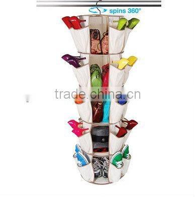 Multi-pocket shoe rack,5 tie shoe rack,3 tie Spins shoe rack