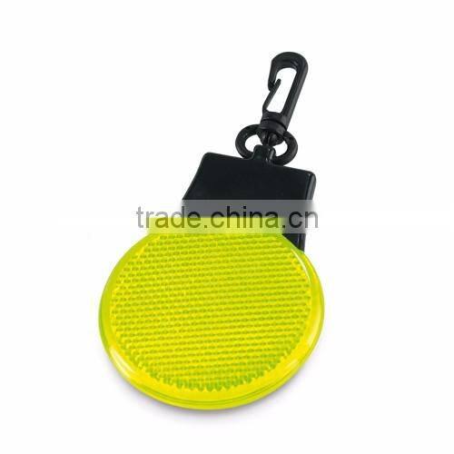 round shaped reflective keyring,fashionable keyring