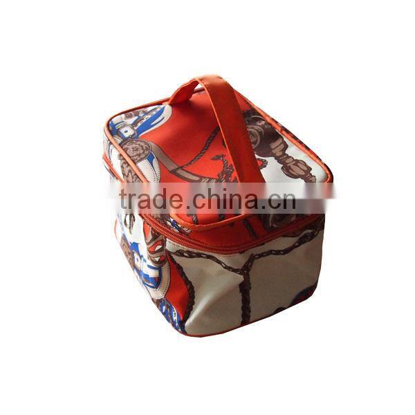 Polyester lady travel cosmetic bag