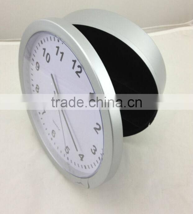 Wall clock with hidden/decorative wall clock/round hidden wall clock