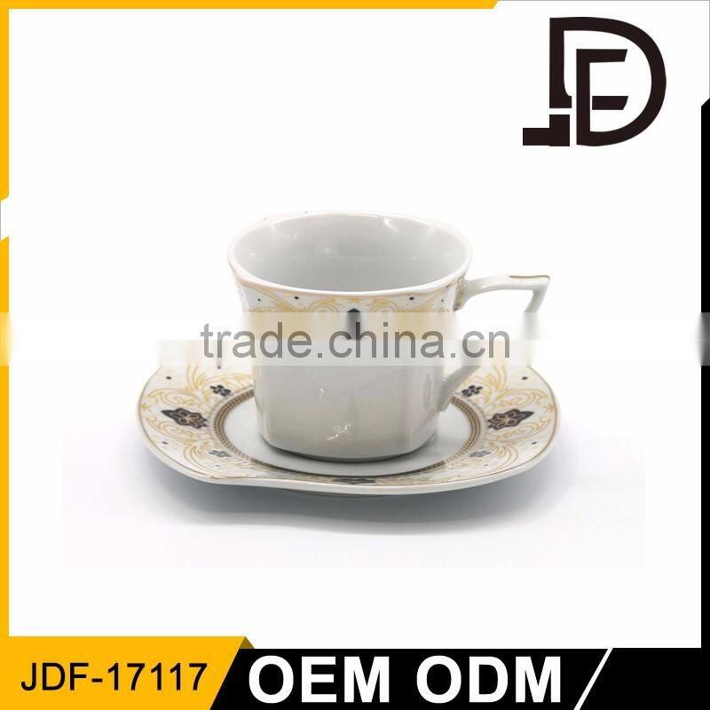 2017 NEW OEM Certificated ceramic espresso cups sets