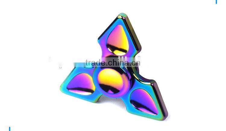 Top selling nice design alloy material fidget spinner toy