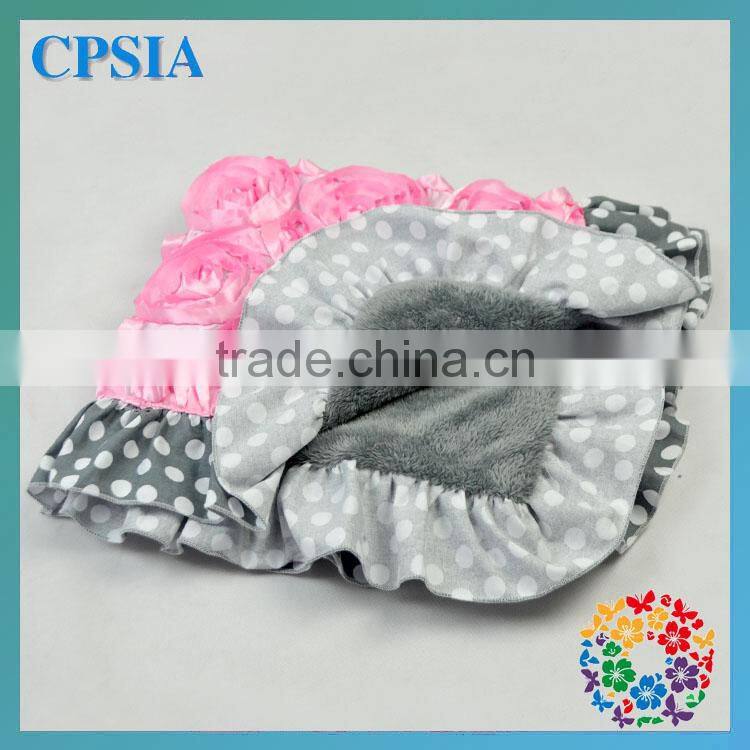 2014 hot sale orangnic cotton baby blanket high quality aqua baby blanket soft cheap blankets