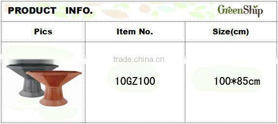 Decorative Large Garden Plant Pots Wholesale from Greenship/ 10 years lifetime/ lightweight/ UV protection/ eco-friendly