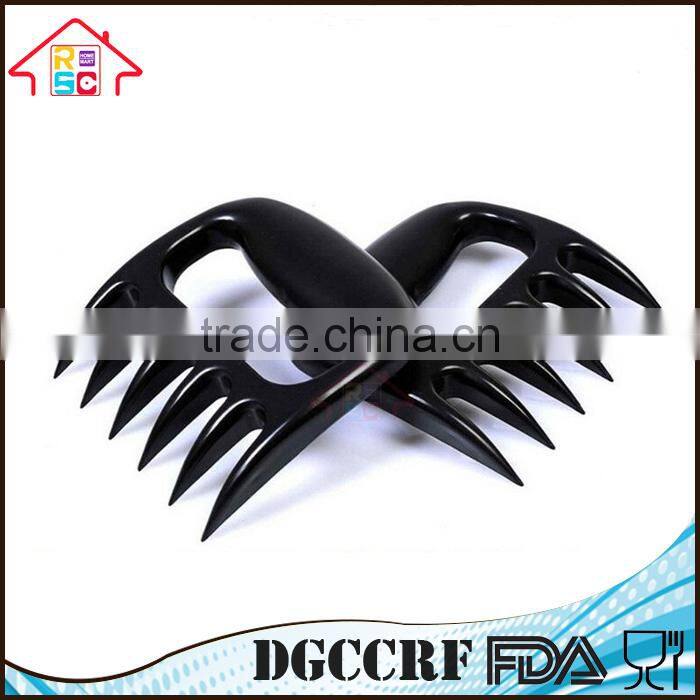 NBRSC Barbecue Bear Paws Claws Meat Handler Fork Plastic BBQ Shredder