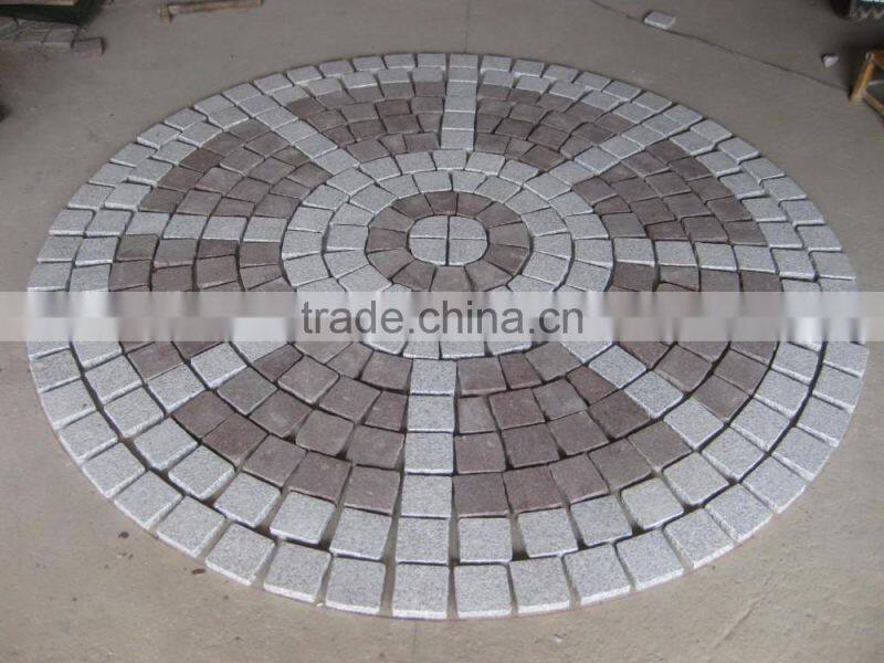 Fanned Paving Stone Cheap Driveway Paving Stone Fan Shape Granite Paving Stone