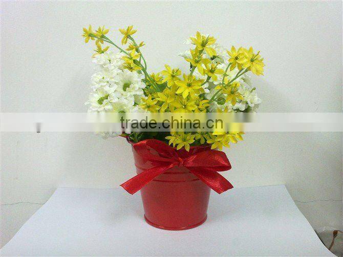 eco-friendly decorative metal pot