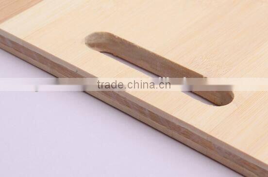 bamboo wooden thick chopping board cutting board kitchen with handle