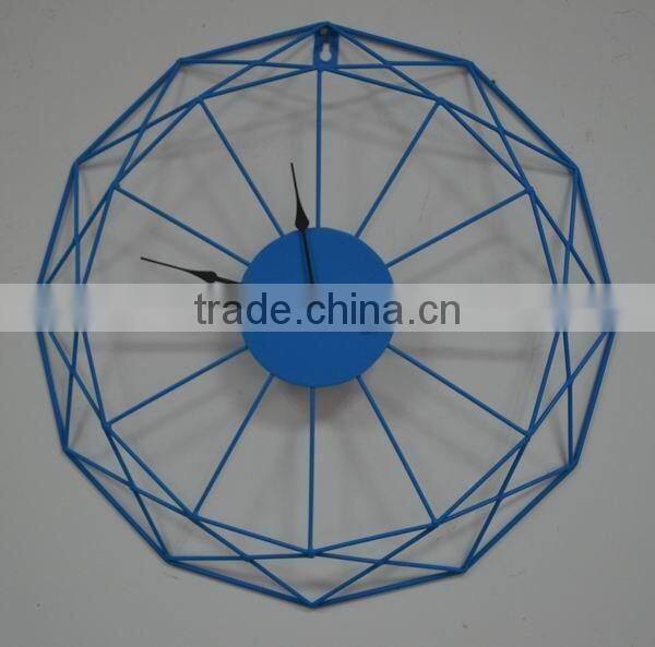 Metal simple wall clock