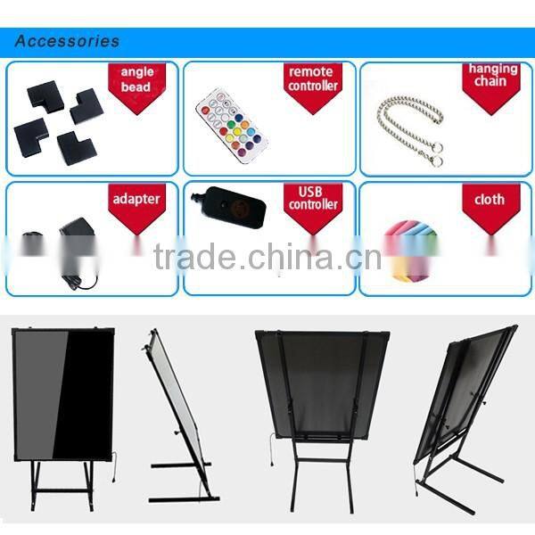 christmas sales small size led writing boards/led drawing boards for kids