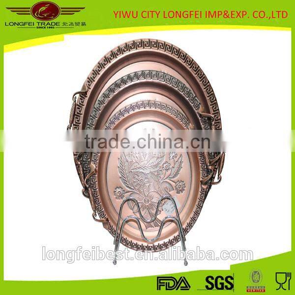 7pcs double bottom stainless steel soup pot set with silicone handle and combined cover